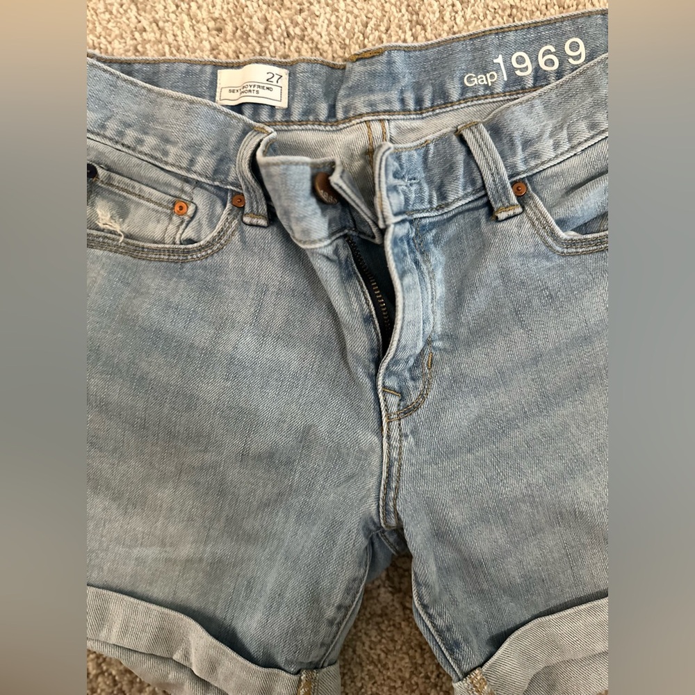 Denim gap shorts